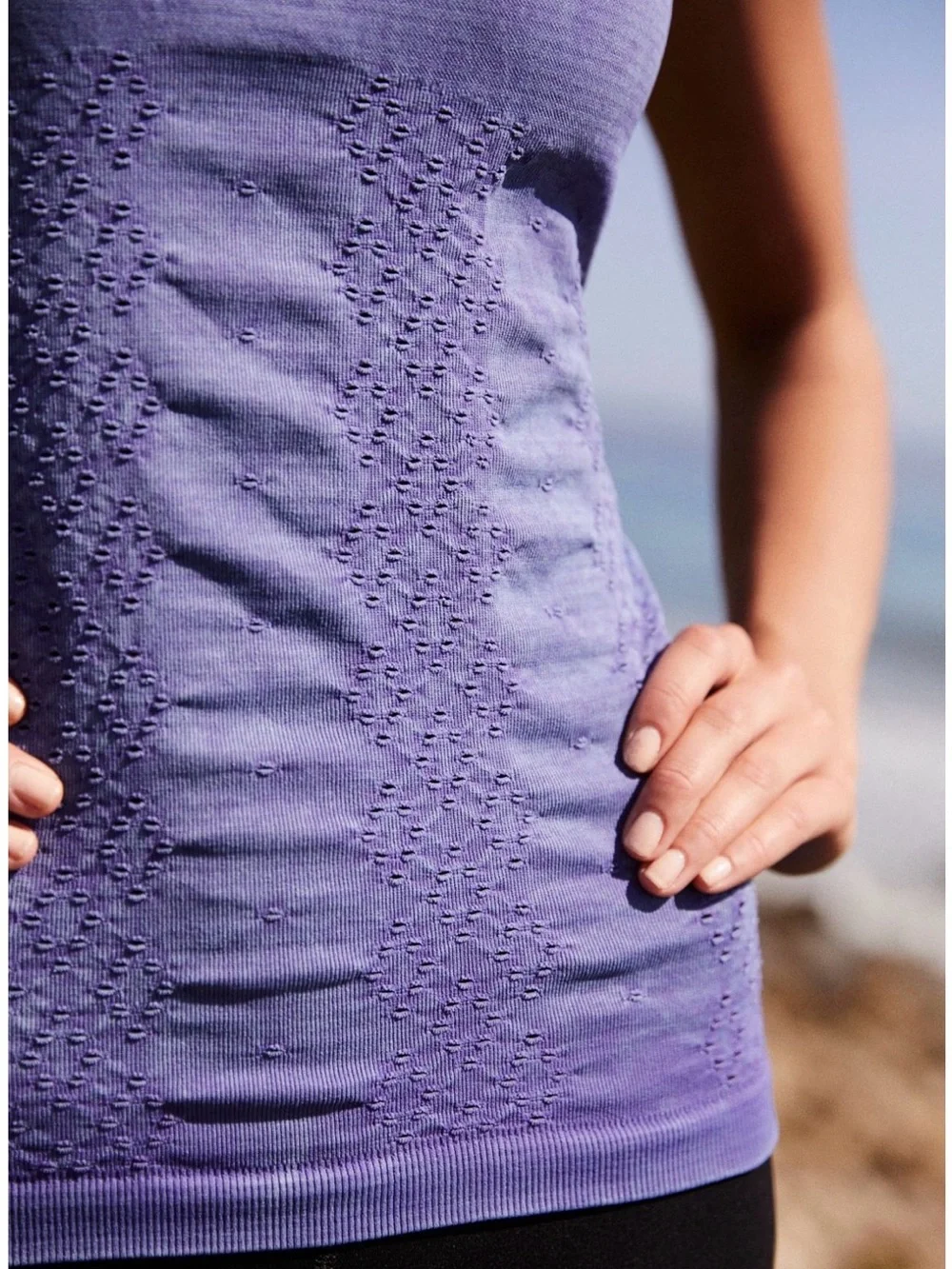 Free People movement Seamless Blue Venus tank